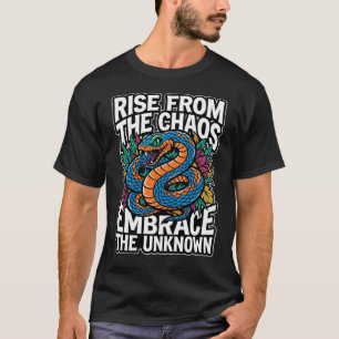 Stig Ur Kaos Orm T-Shirt – Orm av Tillväxt