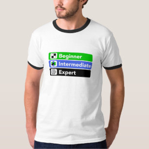Stiga ombord modig kunnighet t-shirt
