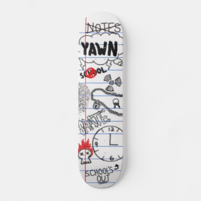 Stiga ombord skolar in skateboard bräda 20,5 cm (Framsida)