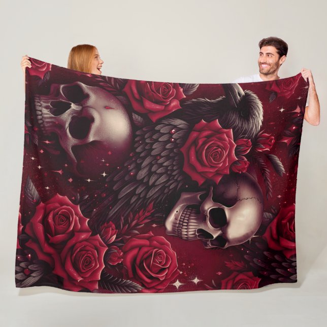 Stiga upp av Mörkrets 60 x 80 Fleece Blanket (På plats)