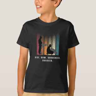 Stiga upp. Bow. Överlämnande. Lyckades. Kids’ Is T Shirt