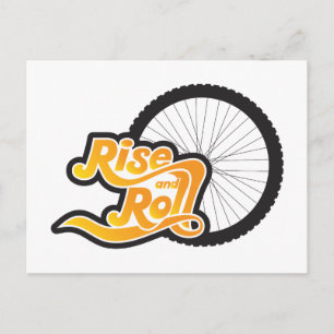 stiga upp cyklist vykort
