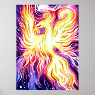 Stiga upp för ett Phoenix Poster