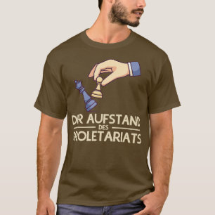 Stiga upp för proletariat Funny chess-spelarschack T Shirt