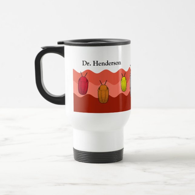 Stiga upp för trilobiterna- Förhistoriskt djur Resemugg (Vänster)