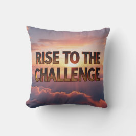 Stiga upp för utmaningen (2) kudde