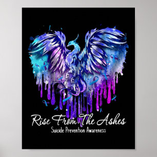Stiga upp från Ashes Suicide Prevention Awareness Poster