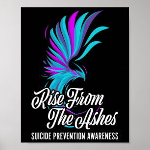 Stiga upp från Phoenix, självmordsförebyggande Awa Poster