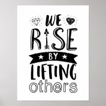 Stiga upp genom att häva andra Poster för motiveri