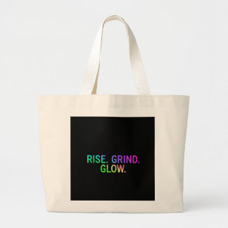 Stiga upp. Grind. Glöd. | Motivational Tote Bag Jumbo Tygkasse