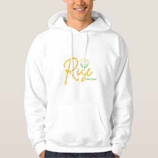 Stiga upp. Hustle. Upprepa. - Morgonrörelser Hoodie