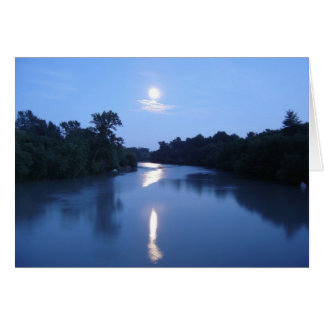 Stiga upp kort för måne