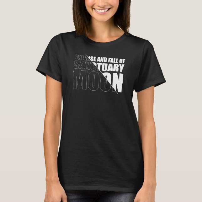 Stiga upp och fallande för det spanska Måne  T Shirt (Framsida)