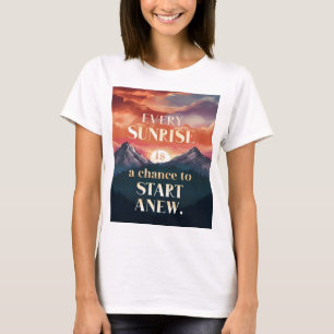 Stiga upp och förnya t shirt