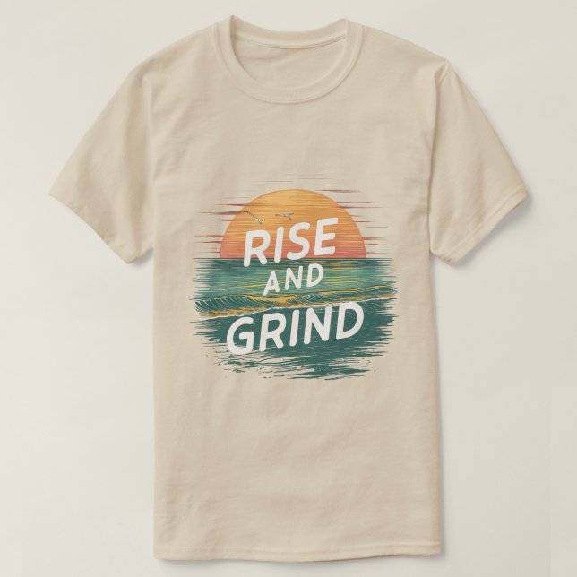 Stiga upp och grekiska t shirt (Design framsida)
