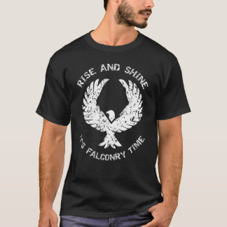 Stiga upp och Shine Falcon - Falconer & Falconry G T Shirt