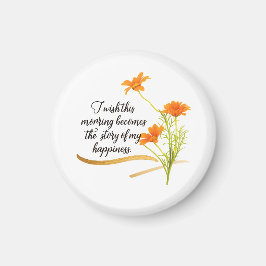 Stiga upp och Shine förbi Blommigt Magnet