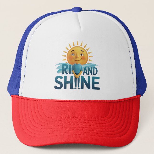 Stiga upp och Shine Keps (Framsida)