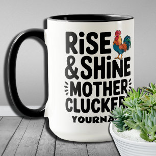 Stiga upp och Shine Mor Cturers - Lönnymorgon Mugg