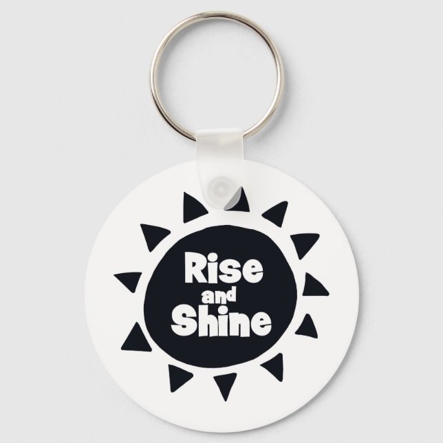 Stiga upp och Shine Nyckelring (Framsida)