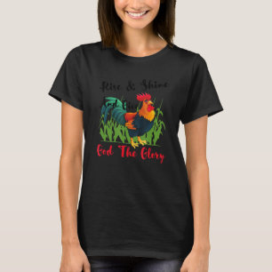Stiga upp och Shine och Ge Gud, Glory T Shirt