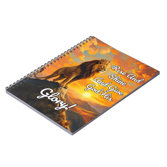 Stiga upp och Shine och Ge Gud, hans ära! JOURNAL  Anteckningsbok (Vänstra Sidan)