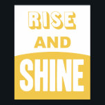 Stiga upp och Shine Poster<br><div class="desc">Stiga upp och Shine</div>