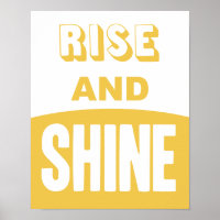 Stiga upp och Shine