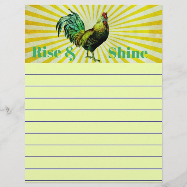 Stiga upp och Shine Stationery (Framsida)