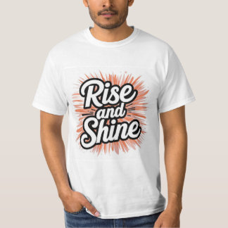 Stiga upp och shine t shirt