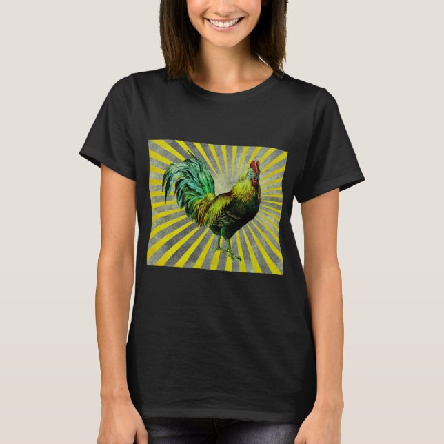 Stiga upp och Shine T Shirt (Framsida)