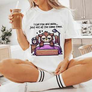 Stiga upp och skina funny citat T-Shirt