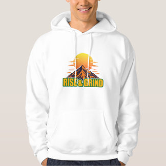 stiga upp och slipat hoodie