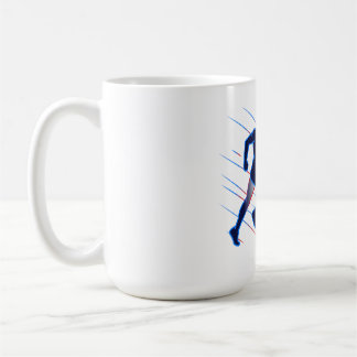 Stiga upp och Springa Kaffemugg
