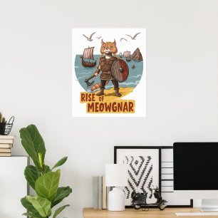 Stiga upp om Meowgnar Poster