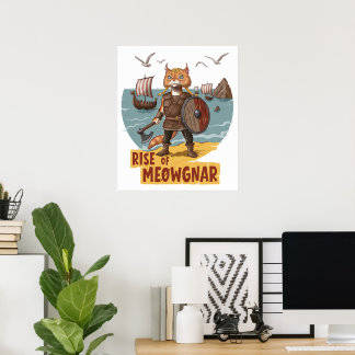 Stiga upp om Meowgnar Poster