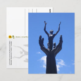 Stiga upp Omaha, NE - vykort