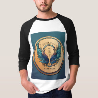 "Stiga upp ovan: Eagle Print T-Shirt" T Shirt