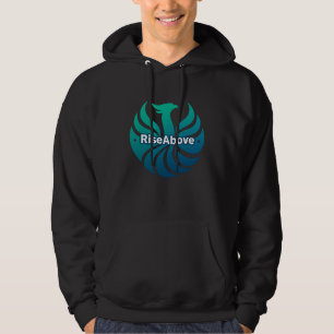 Stiga upp ovan - Logotyp för fotostyrka Hoodie