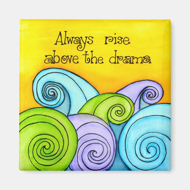 Stiga upp ovanför Drama Magnet (Framsidan)