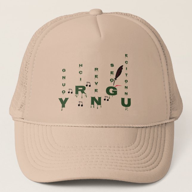 Stiga upp ovanför Truckerkeps (Framsida)