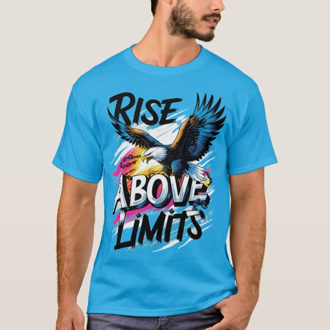 Stiga upp över gränsvärden | Motivering för fetsti T Shirt (Framsida)