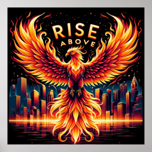 Stiga upp över Phoenix Poster