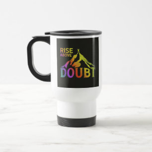 "Stiga upp över tvivel" Resekaffe Mug Resemugg