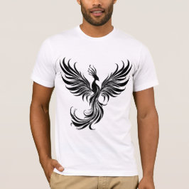 Stiga upp på Phoenix - Fiery Mythical Bird T-Shirt