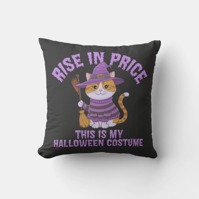 Stiga upp på Prisa, det här är min Halloween Costu Kudde (Framsida)