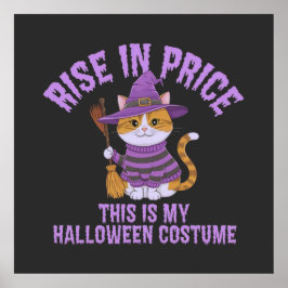 Stiga upp på Prisa, det här är min Halloween Costu Poster