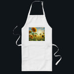Stiga upp Shine Bloom - Solblommor Långt Förkläde<br><div class="desc">Bygg upp sol varma och positiva med denna vackra utformning med strålande solblommor som når sol. Det upplyftande budskapet uppmuntrar tillväxt, återhämtningsförmåga och glädje. Perfekt för naturen älskare, trädgårdsentusiaster, och alla som vill ha lite solljus i sitt rum, är denna apron också en tankfull gåva. Ett utmärkt sätt att göra...</div>