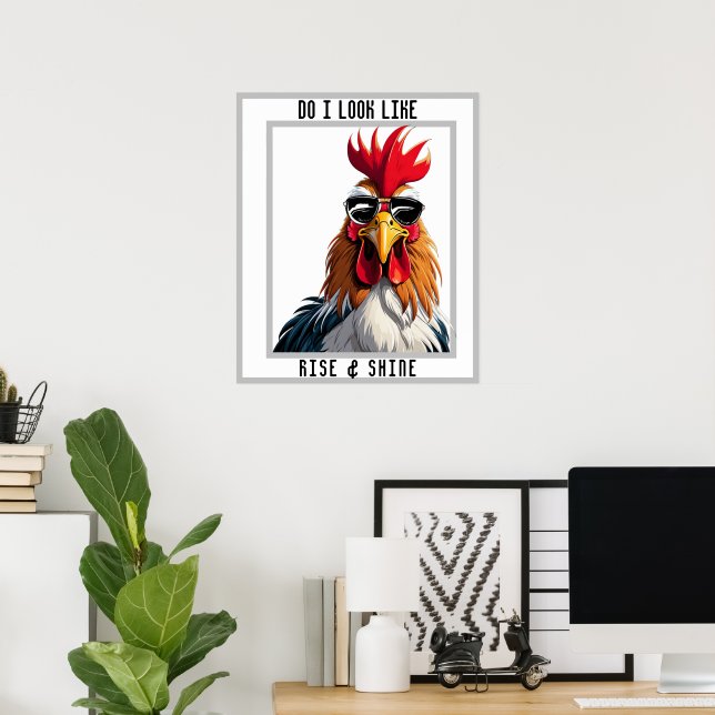 Stiga upp & Shine, Lusnyj Sarkastic Tupp Poster (Hemmakontoret)
