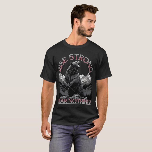 Stiga upp Strong T Shirt (Hel framsida)